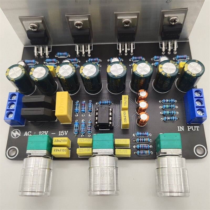 LM1875 płyta wzmacniacza zasilania 2.1 kanał płyta wzmacniacza zasilania Btl Super bas struktury multimedialnych płyta wzmacniacza zasilania