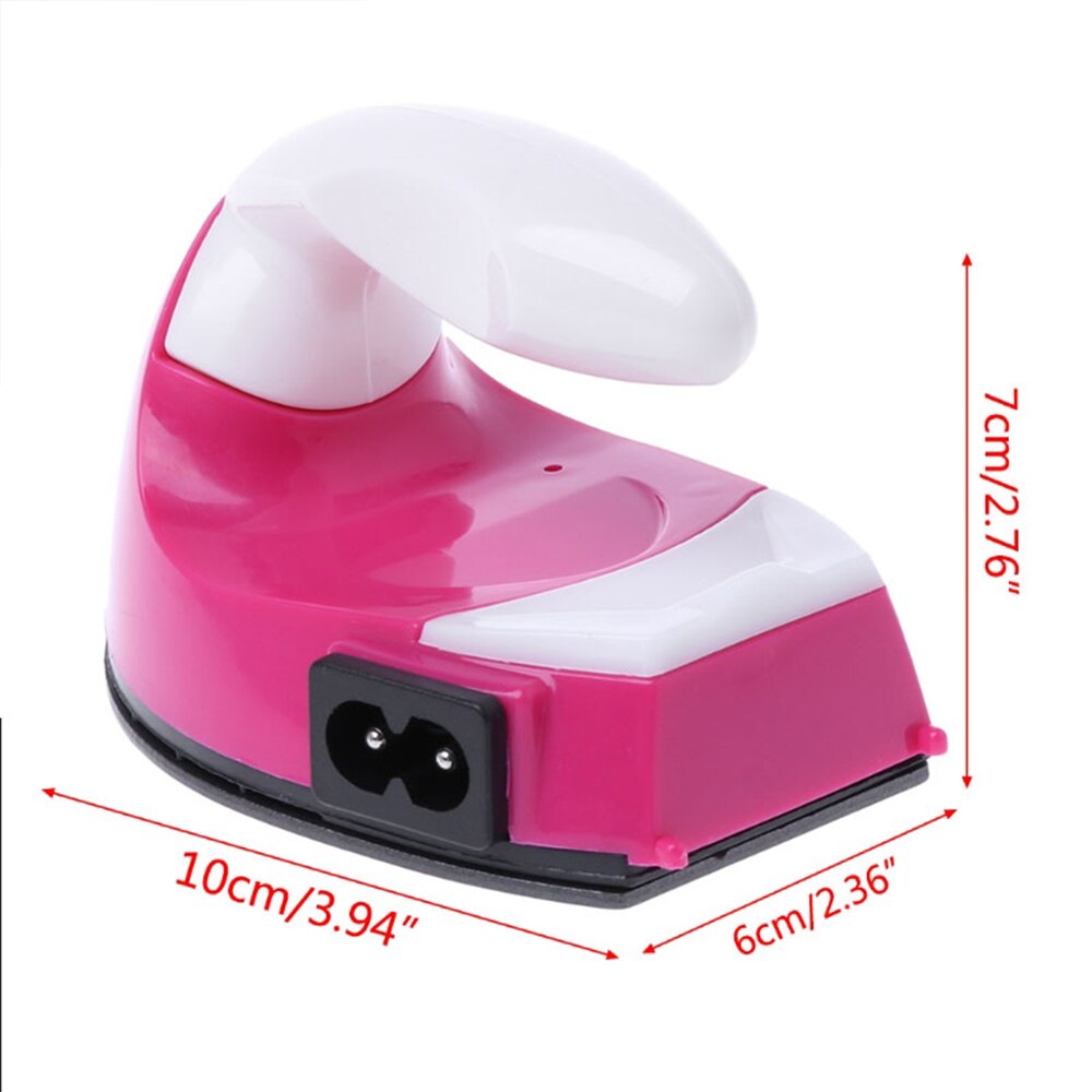 MEXI Portable Mini Electric Irons DIY Craft Pink Mini Electric Irons Clothing ironing machine