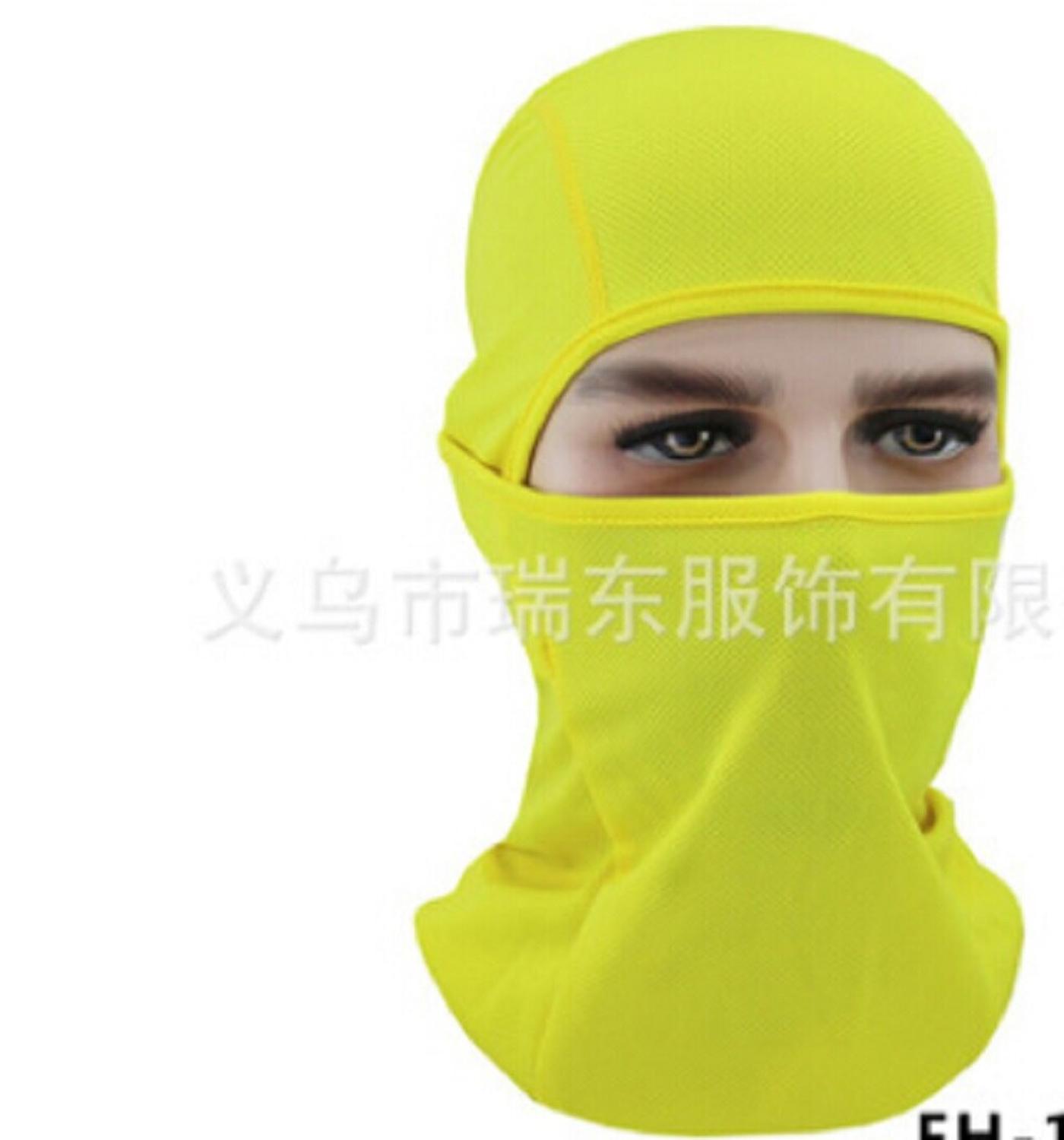 Cool mjuk utomhus motorcykel cykel helmask balaclava skid nackskydd andas skyddande ansiktsmask: 12
