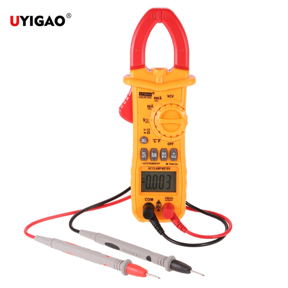 Digital Multimeter Clamp Meter Electronic AC/DC Voltage Tester Current Tongs Resistance Temperature Frequency Diagnostic-tool