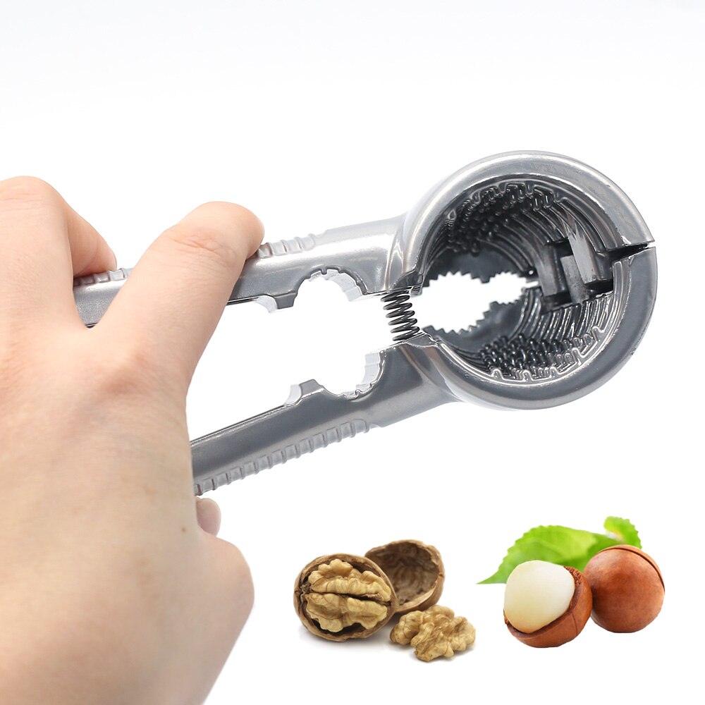 Alloy Nutcracker for Nuts Sheller Crack Almond Walnut Pecan Hazelnut Filbert Nut Kitchen Nut Sheller Crack Filbert Plier