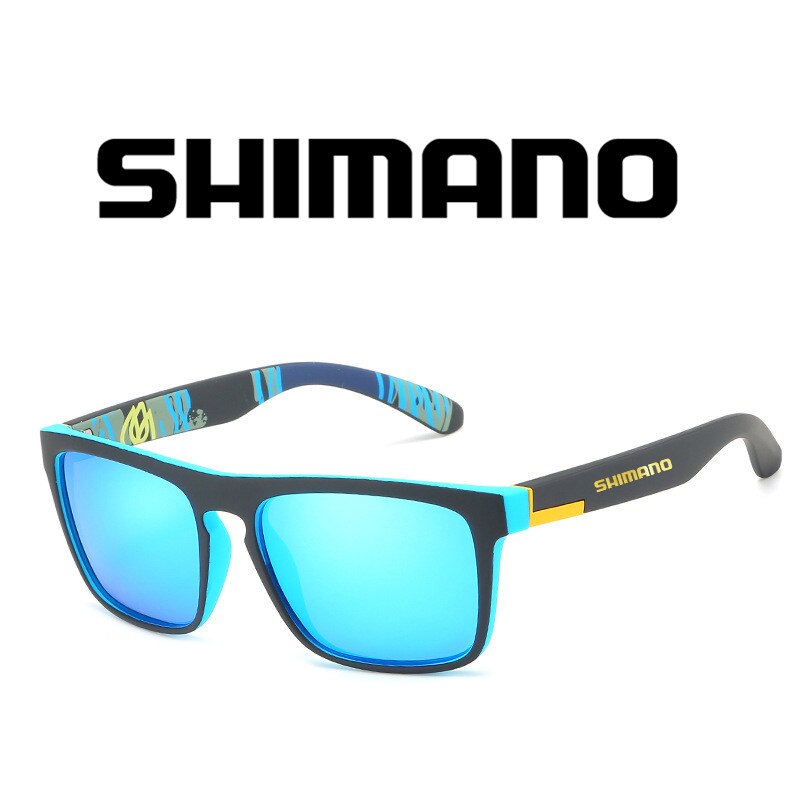 SHIMANO – lunettes de soleil polarisées Anti-ultraviolet pour homme, pour pêche en plein air, alpinisme, UV400, pour l'équitation et la conduite,: 709