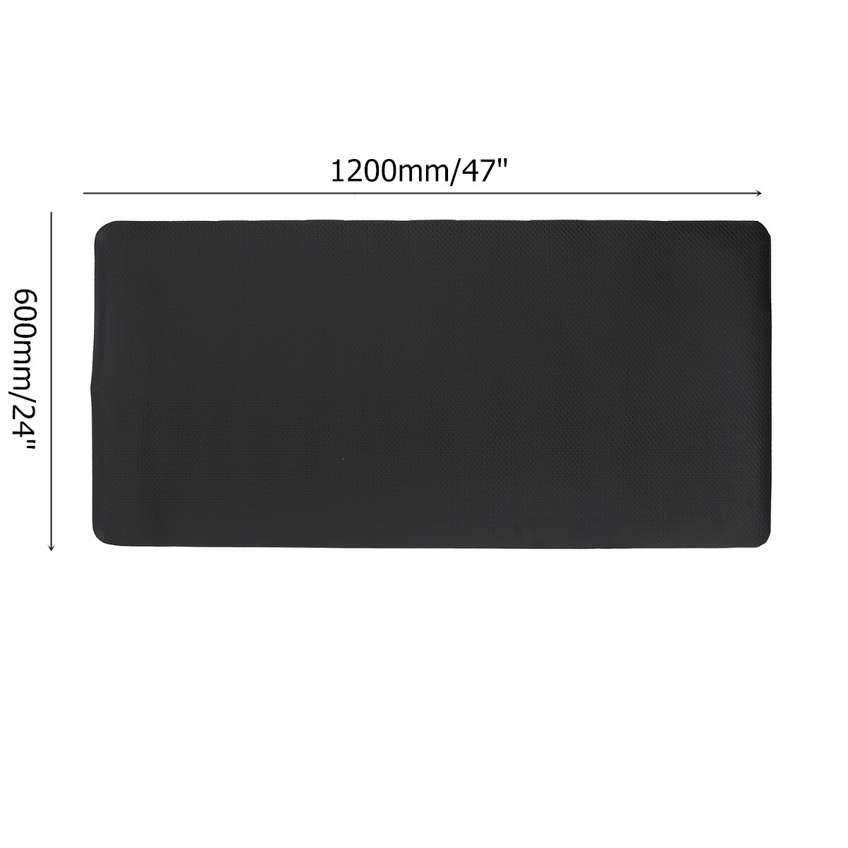 Nbr tredemølle matte gulvbeskytter treningsteppe pad tredemølle treningsutstyr mat sjokk lydisolerte matter 1200*600*4mm
