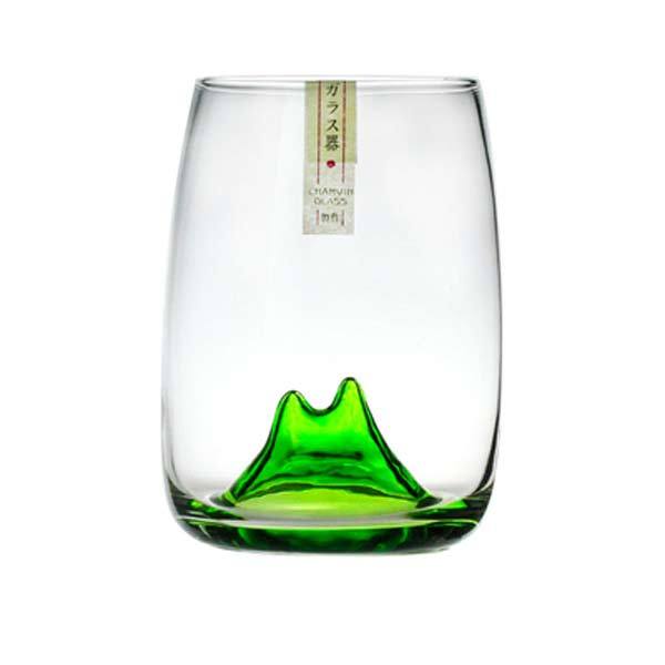 280ml Cherry Blossoms Glass Cup Japanese Crystal Glass Whiskey Vodka Bar Club Beer Glass Home Coffee Cups Party Bar Drinkware: Green