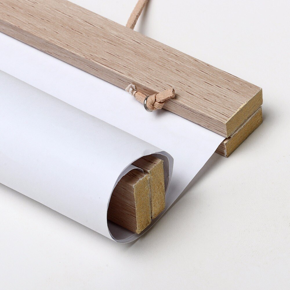Magnetic Wooden Photo Frame Natural Wood Frame Picture Poster Artwork Canvas Hanger For Home Decoration Wall Teak Wood