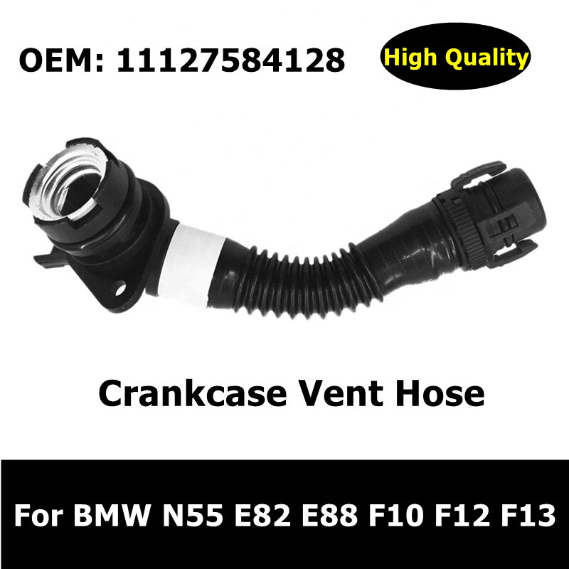 11127584128 Car Accessories Air Exhaust Hose For BMW X3 F25 X4 F26 X5 E70 X6 E71 F12 F13 Crankcase Ventilation Hose