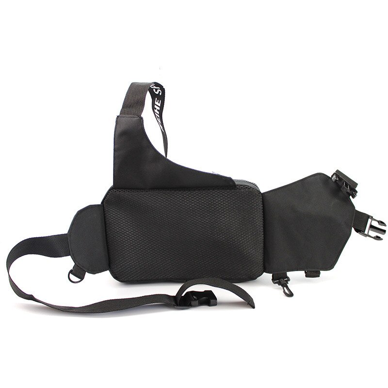 Multifunction Lure Fishing Waist Tackle Bag Waterproof Shoulder Pack Case Reel Lure Line Hook Swivel Connector Tackle Fanny Bag