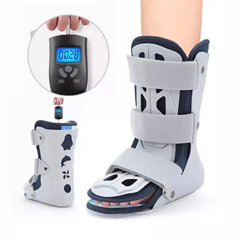 Verstelbare Ademende Enkel Voet Breuk Brace Stabilisator Fixatie Enkel Breuk Verstuiking Protector Enkel Bevestiging Spalk