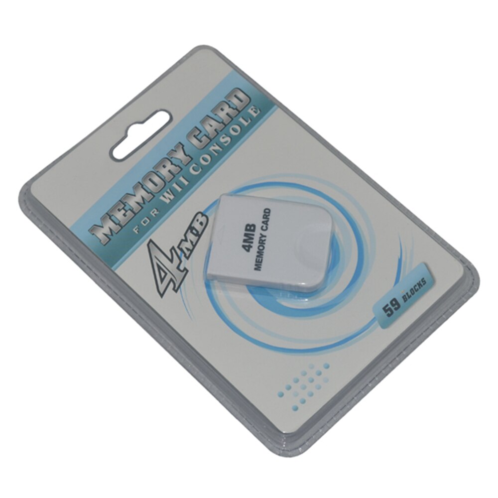 Top-selling Practical Game 4MB Memory Card for Nintendo for Wii Gamecube GC Game System Console game save