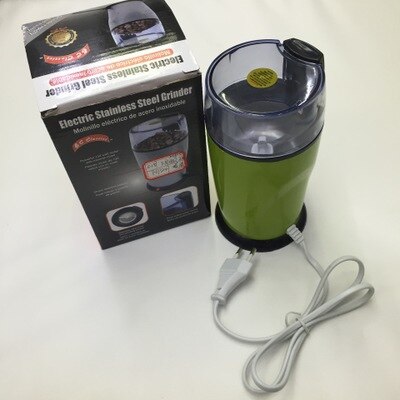 Semi-Automatische Koffiemolen Automatische Grinder Rvs Grinder: Green