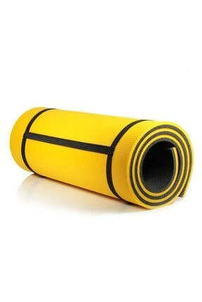 Pilates Mat &amp; Yoga Mat Dubbelzijdig 16 Mm: YELLOW