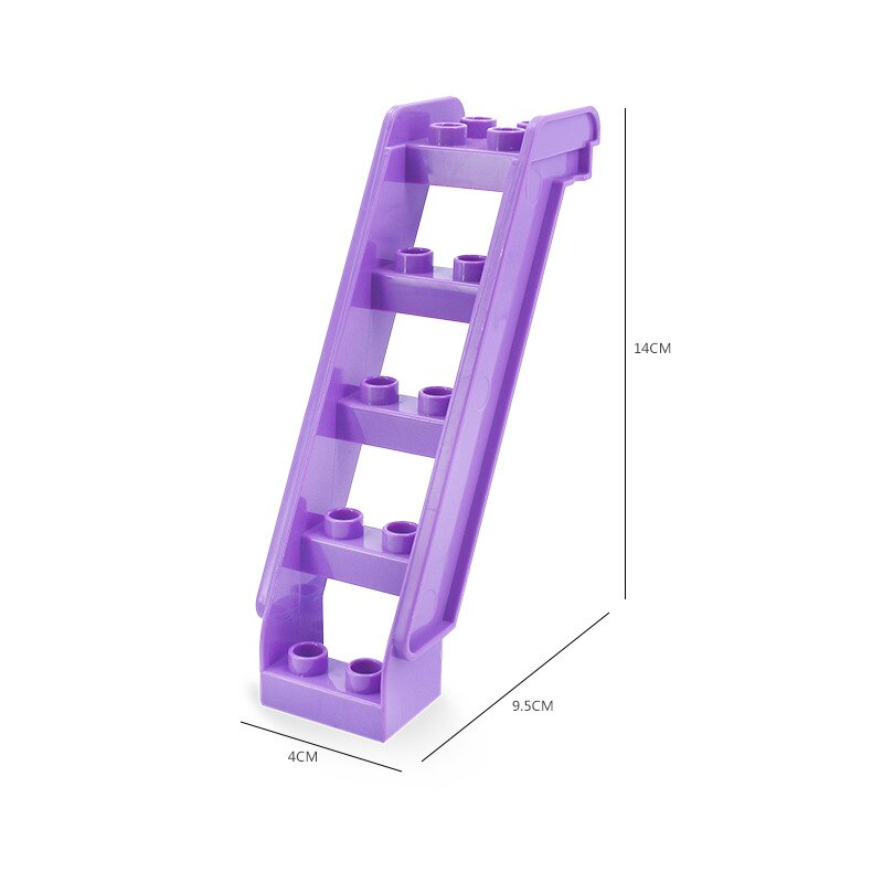 Grande Formato Blocchi di Costruzione Altalena Dinosauri Figure di Animali Accessori Giocattoli Per I Bambini Compatibile Città Duploingly Mattoni Giocattolo Regalo: 1Pcs Block 12