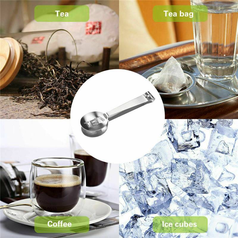 Tepose tang hjemmeværktøj rustfrit greb køkkenurteholder te håndværkspresser