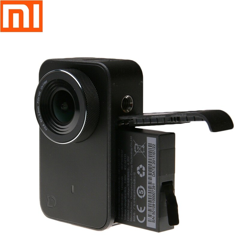 Originele 1450mAh 3.8V Oplaadbare Batterij voor Xiaomi Mijia 4K Mini Actie Camera Accessoires Batterijen Oplader Opladen Case