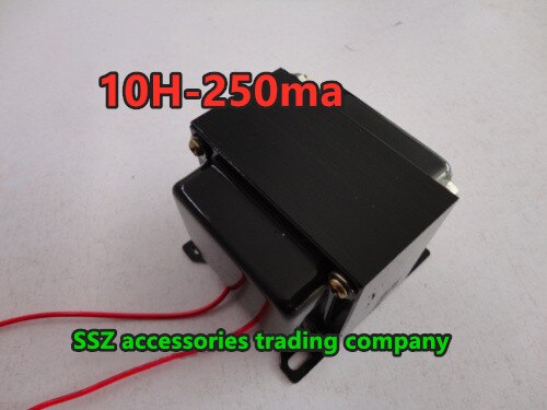 10H-250ma inductance tube tube choke coil choke tube tube tube transformer 76*40 full copper