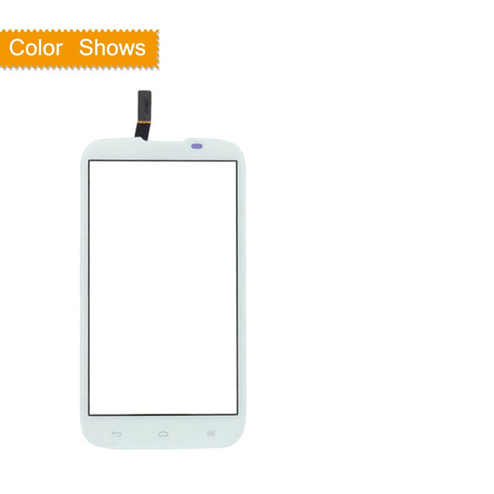 Voor Huawei Ascend G610 C8815 G610-U20 Touch Screen Touch Panel Sensor Digitizer Voor Outer Glas Lens Touchscreen Geen LCD: white no gift