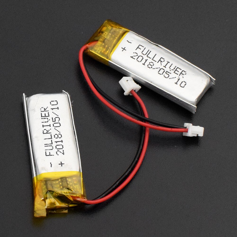 High Energy Density 501230 Cell 130mAh Bluetooth Headset 3.7V Lithium Polymer Battery Li-polymer Rechargeable Batteries