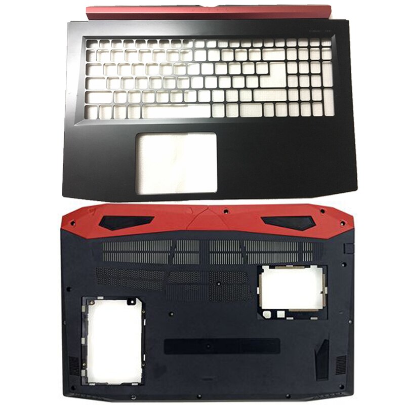 Novo para acer nitro 5 AN515-41/42 AN515-51 AN515-52/53 n17c1 n portátil lcd capa traseira/moldura dianteira/dobradiças/encosto de mãos/caso inferior