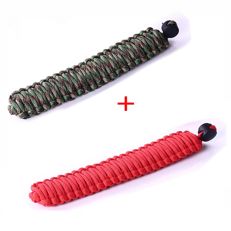 Cámara correa de mano para Canon EOS R5 R6 RP 5DII 5D3 5DIV 6DII 80D 90D 770D 800D 250D SL3 SL2 agarre Paracord trenzado pulsera: Red and Camo G