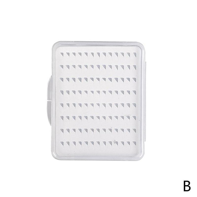 Fly Hook Doos Fly Vishaak Doos Met Schuim Waterdicht S L Transparant M Duurzaam Gear Pesca Vissen Size H5Z4: M