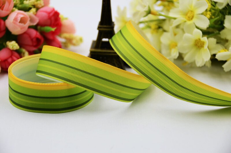 22 Mm 25 Mm 38 Mm 75 Mm Strepen Stripfiguur Gedrukt Grosgrain Lint Partij Decoratie Naaibenodigdheden 10Y X-00459