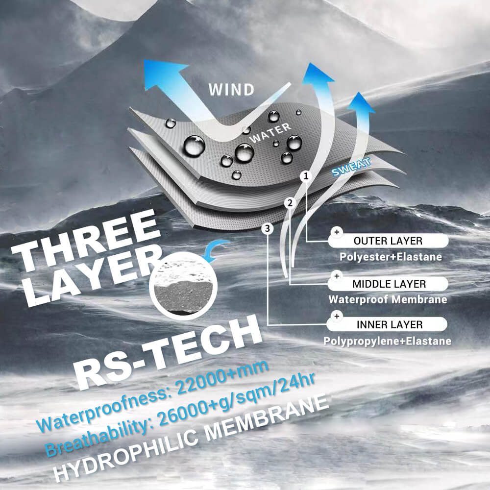 Randy Zon 100% Ultralichte Waterdicht Ademend Sokken Unisex Sport Fitness Klimmen Skiën Trekking Wandelen Sokken 1 Paar