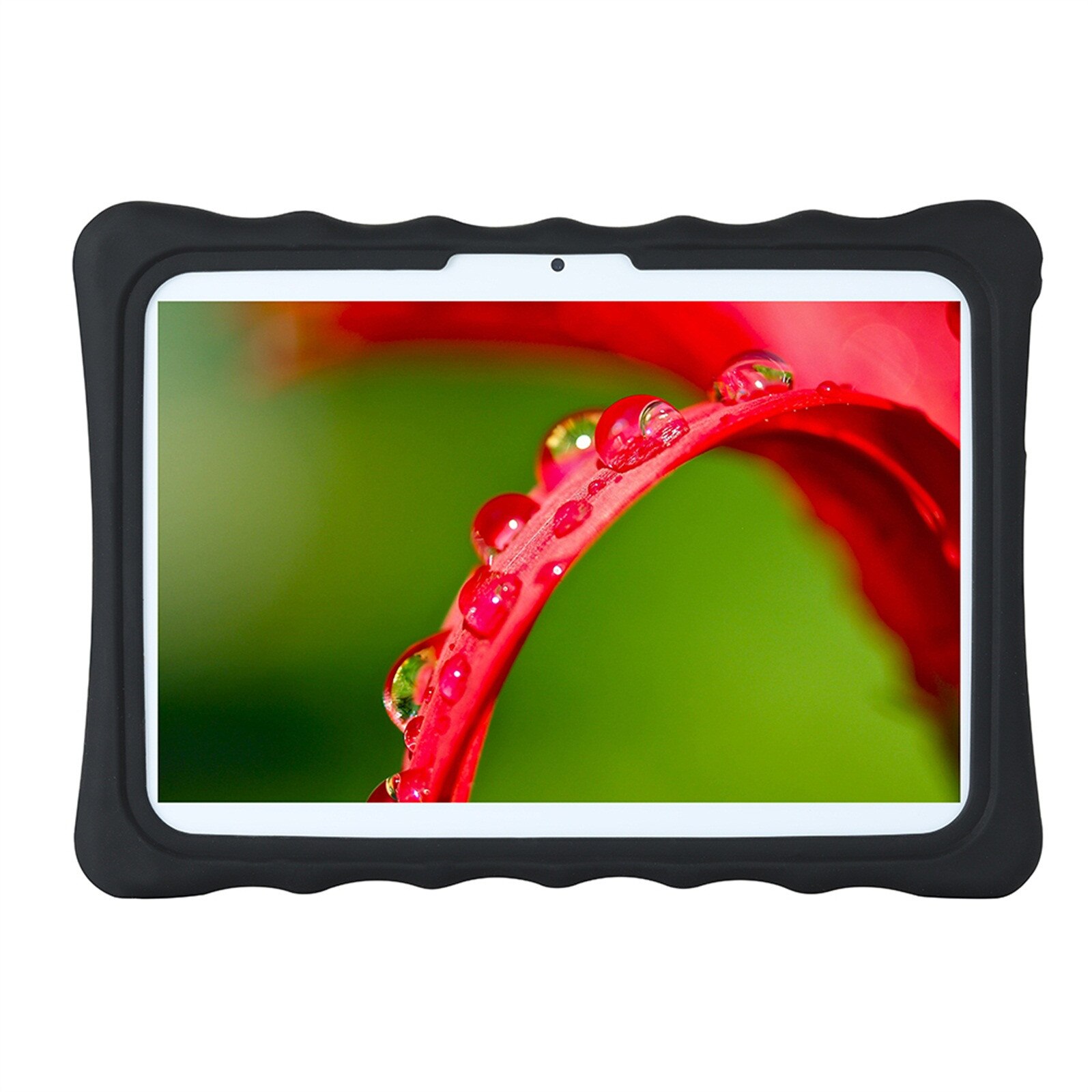 Kickstand Silicon Case For YOTOPT BEISTA Dragon Touch TOSICDO YUNTAB KXD iBowin SANNUO Max10 K10 K107 K17 (10.1&quot;) Android Tablet: Black