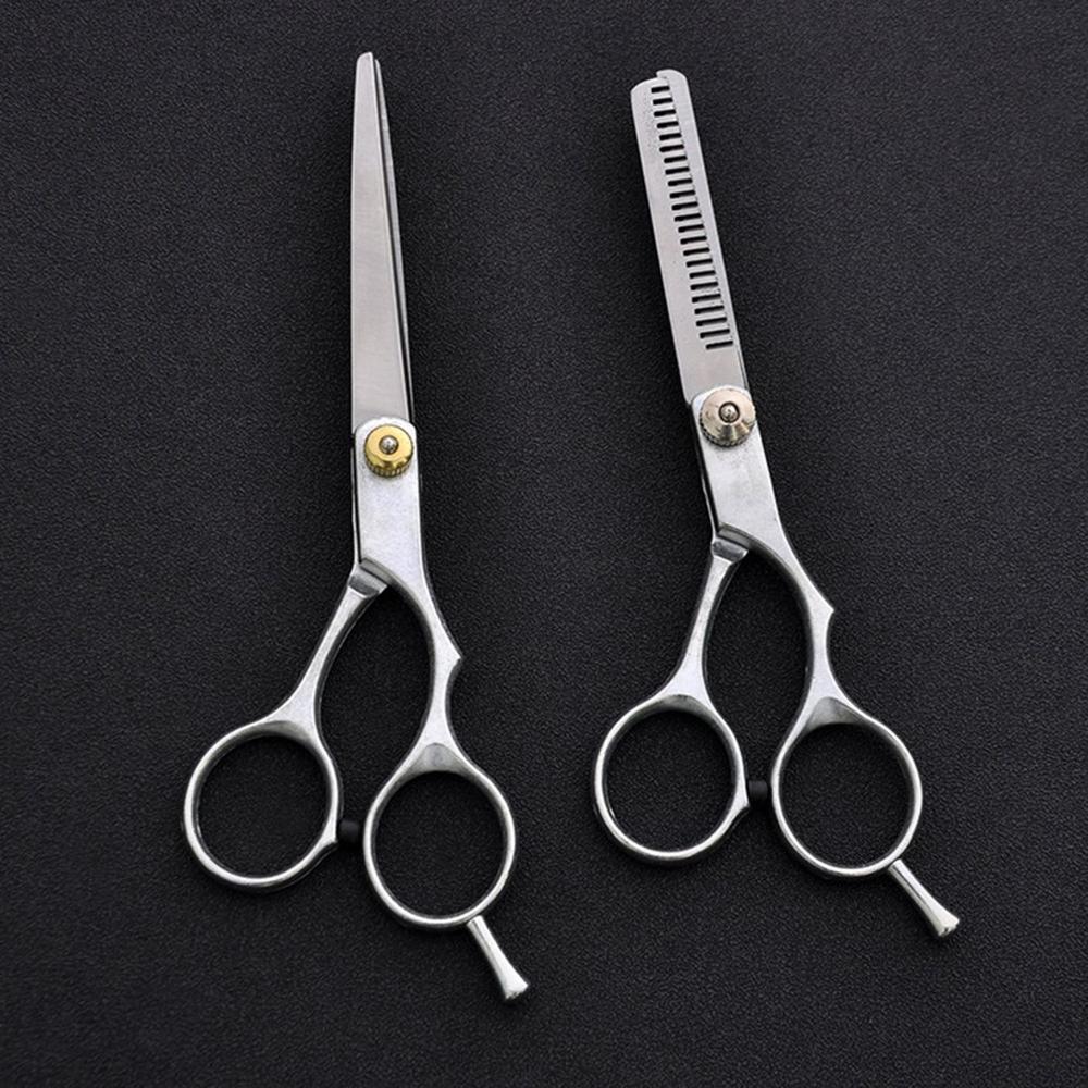 1Pcs Hair Cutting Thinning Scissors Barber Shears Hairdressing Salon Hair Clipper Universal