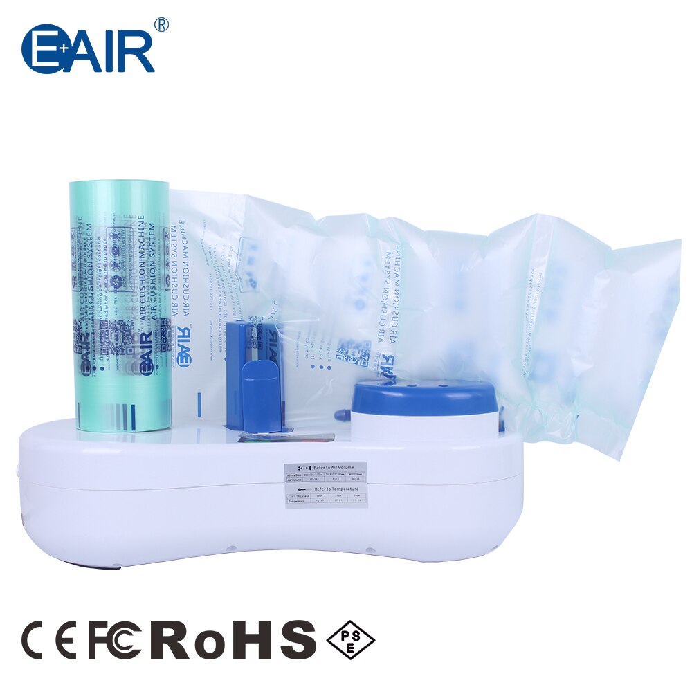 Air Cushion Film 20cm*20um*280Meter Air Bubble Pillow Buffer Filler Air Wrap Roll Degradable Plastics Bags