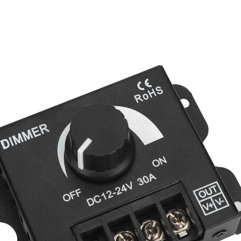 LED Dimmer Single Channel LED Light Strip Dimmer for Toilet for Bedroom for Bar