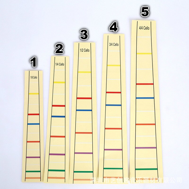 Cello Sticker Fingerboard Phonetic Sticker Viola Fingerboard Sticker Violin Phoneme Scale