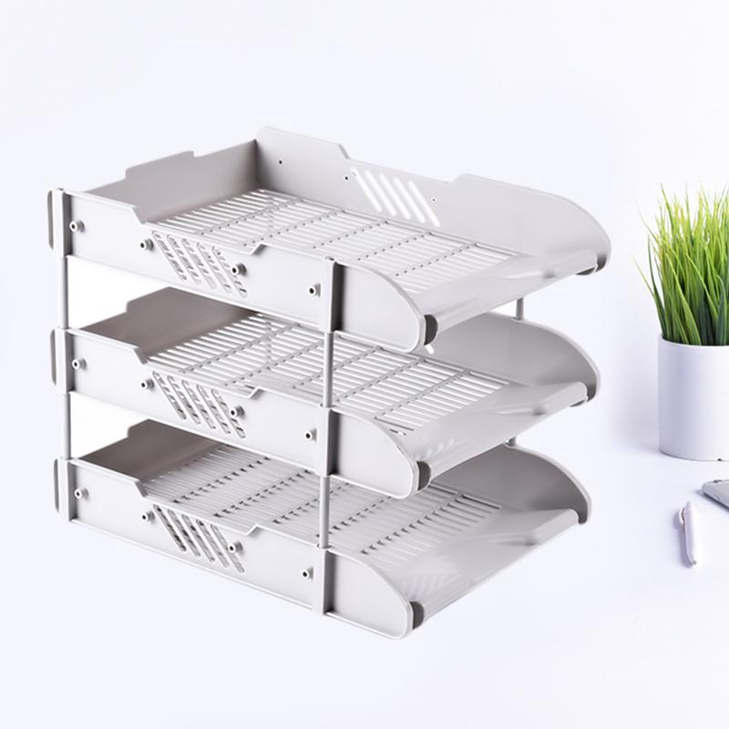 Bureau organizer 3 laden dossierhouder kantoor thuis fotograaf plank archief boekenplank brief papier document bureaublad kantoor accessoire