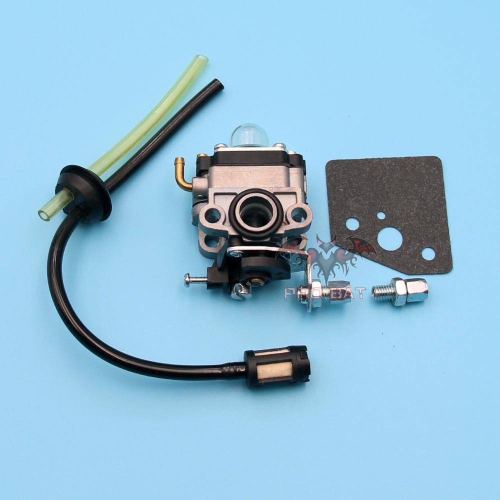 Primer Bulbs + Carburetor For Walbro WYL-229 WYL-229-1 753-05251 753-1225 Troy-bilt MTD Shindaiwa String Trimmer Carb PRO BAT: E
