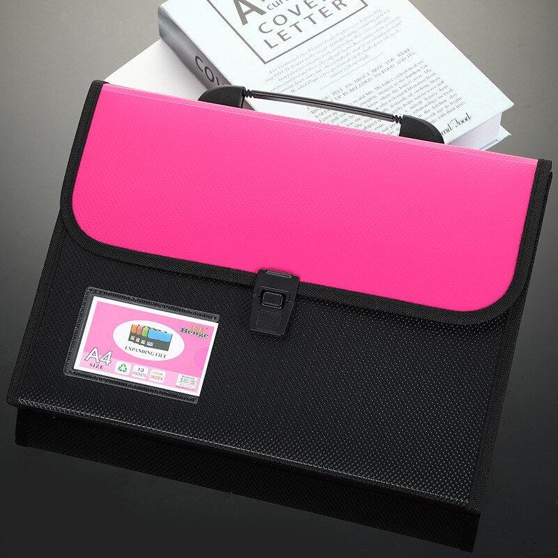 file organizer 13-layer large-capacity portable accordion bag/storage folder/folder