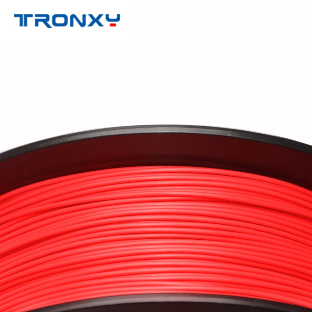 Tronxy 3D Printer Onderdelen 1.75Mm Pla Filament Plastic 1Kg/Roll Wit Zwart Geel Rood Kleur In Eu magazijn 3D Afdrukken Materialen: Red PLA 1KG