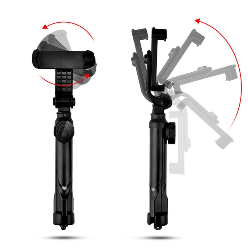Universal Portable Selfie Tripod For Phone Stand Monopod with Bluetooth Remote Control Smartphone Stand Mobile Clip Wireless