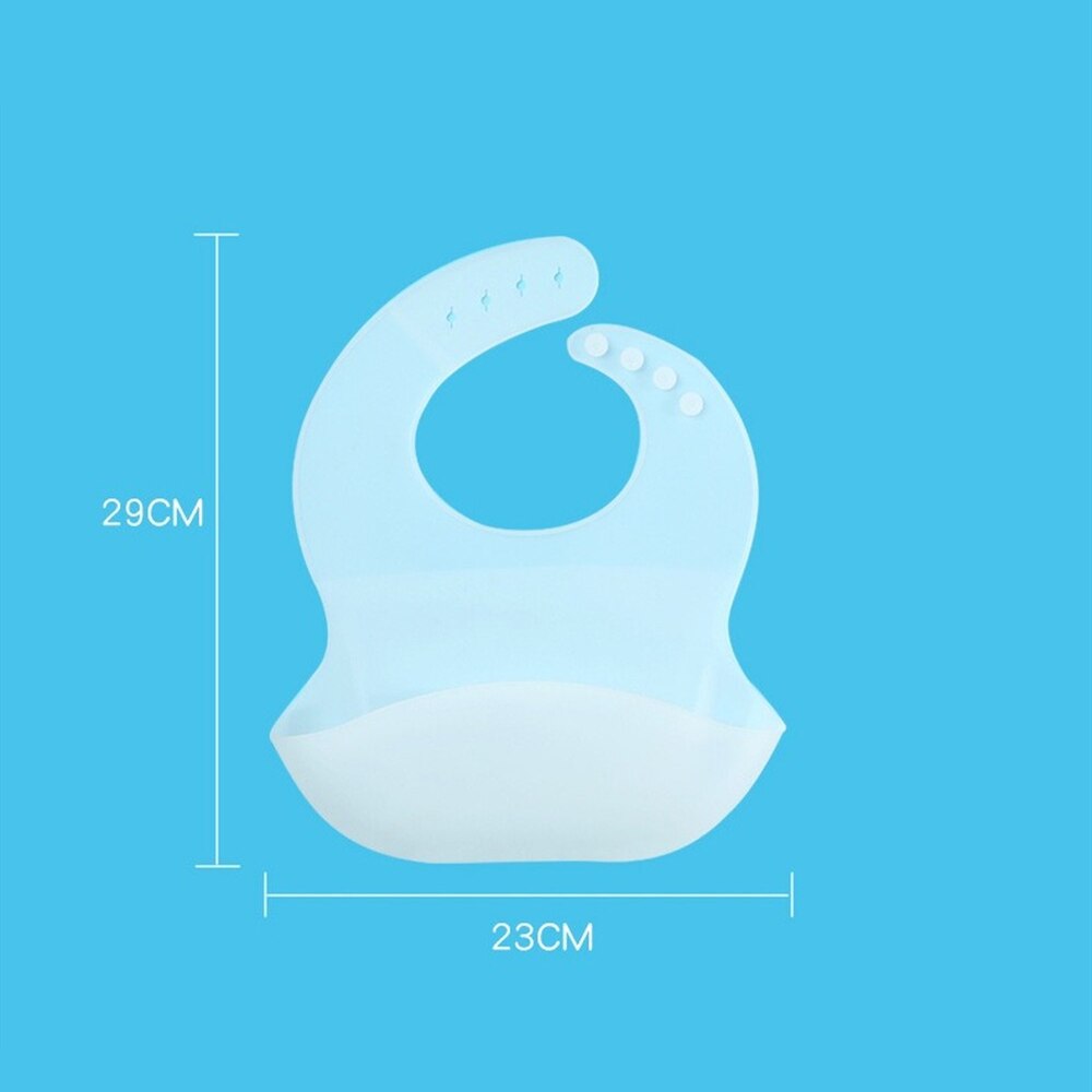 Modieuze Silicon Borstplaat Baby Bib Waterdicht Solid Baby Bandana Slabbetjes Pasgeboren Voeden Burp Doek Kwijlen Sjaal