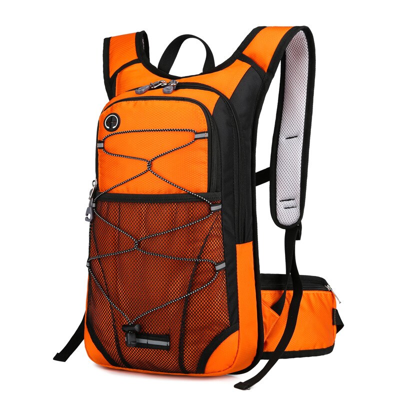 35L Cross-country Riding Backpack Outdoor Hiking Backpack Men's and Women's Running Water Bag Backpack Bug Out Bag: Yellow Color