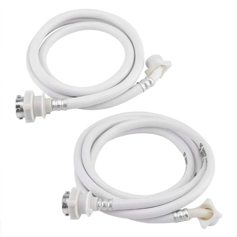 Washing Machine Water Inlet Hose Washer Pipe Tube Connector White Color Long Length Washing Machine Parts