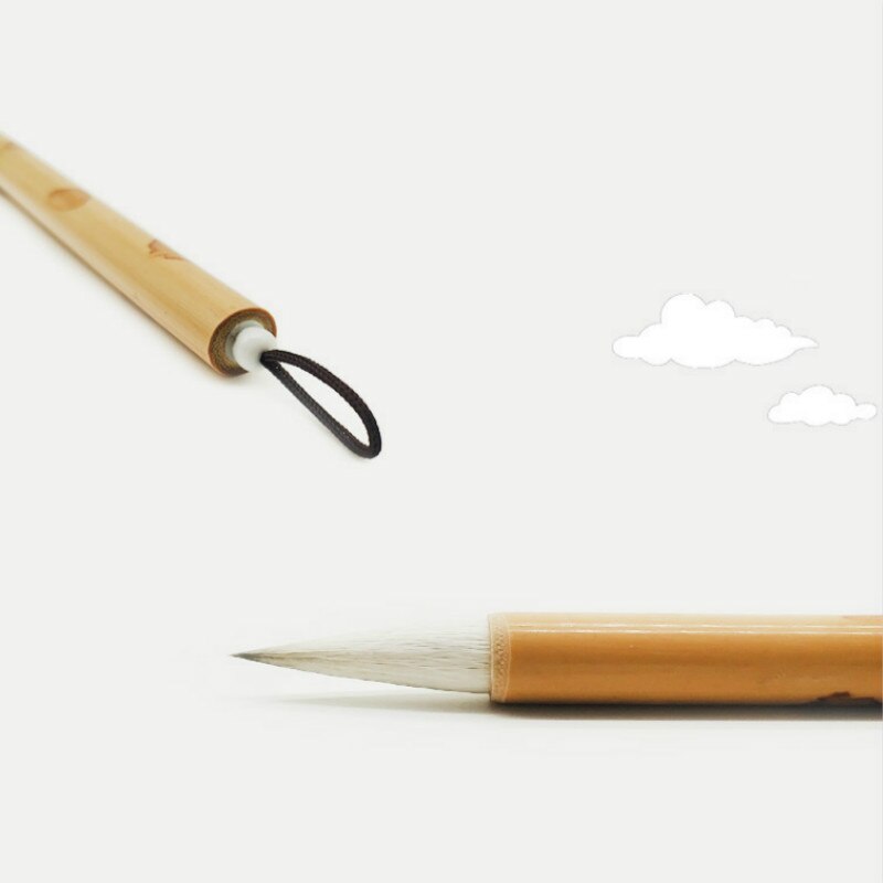 Weiß Wolke Pinsel Kuli-einstellen 3 teile/satz Anfänger Kalligraphie Stift Chinesische Aquarell Sorgfältige Malerei Schreibtafel Pinsel Kunst Liefert