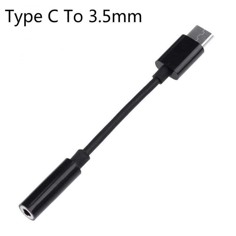 Adaptador 2 en 1 tipo-c, Conector de 3,5mm, auricular a USB-C, carga, escucha, llamada para teléfono móvil Huawei Xiaomi, Aux, doble conector divisor: 06