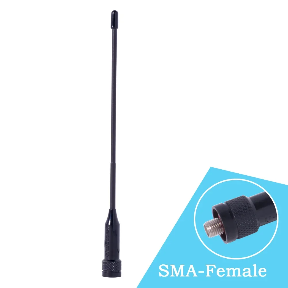 Wouxun SMA Vrouwelijke Twee Manier Raido Walkie Talkie Antenne 136-174 400-480 MHz Voor Wouxun KG-UVD1P KG-689 KG-669 KG-UV6D: WIT
