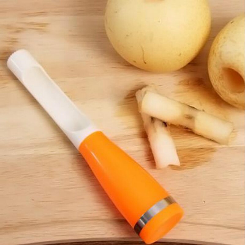 Apple Pear Fruit Corers Slicer Peeler Cutter Parer Knife Plastic Fruit Tools Good Helper Corers