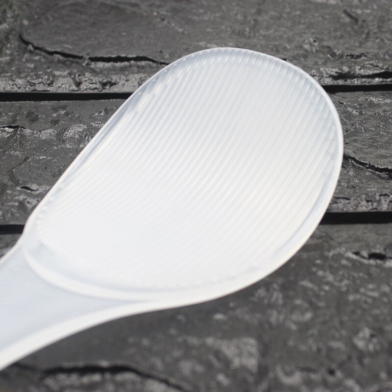 1 Pc Mooie Keuken Pollepel Non Stick Rijst Paddle Maaltijd Lepel Tarwe Stro Pp Huishoudelijke Plastic Non-stick Rijst lepel