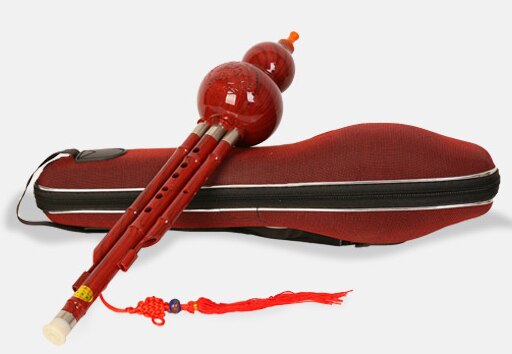 Hulusi Gourd Flöjt - C Ton - Traditionellt Blåsinstrument för Självstudier: TrÃÂ¤yta