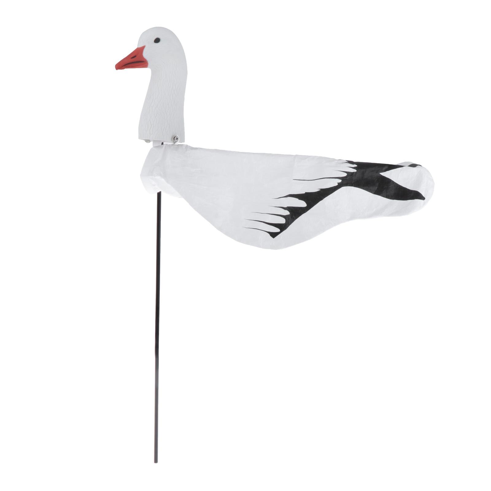 Decoy Eva Snow Goose Decoy Windsock 4 Styles for Outdoor Garden Decoration