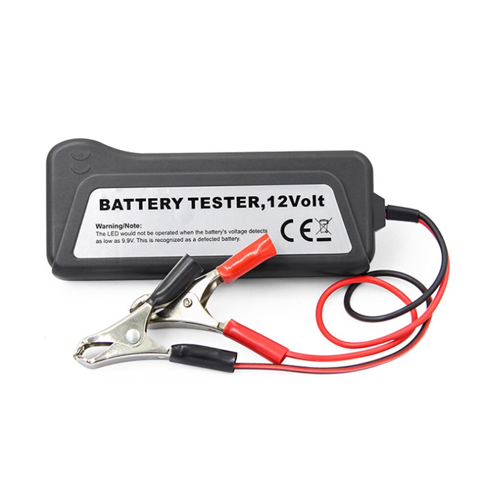 Mini 12v bil batteri tester digital generator tester 6 led lys display bil diagnostisk værktøj auto batteri tester til bil