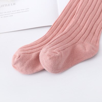 Baby Meisjes Grote Boog Sokken Leuke Candy Kleur Antislip Floor Sokken Verticale Strepen Katoenen Baby Mid Tube Sokken
