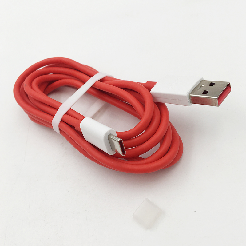 Originele Oneplus 20W Eu Dash Charger 5V4A Adapter 200Cm 4A Type C Usb Rode Kabel Voor Een Plus 1 + 6T 5T 3T 6 5 3 Zes Smartphones: Only 2M Cable