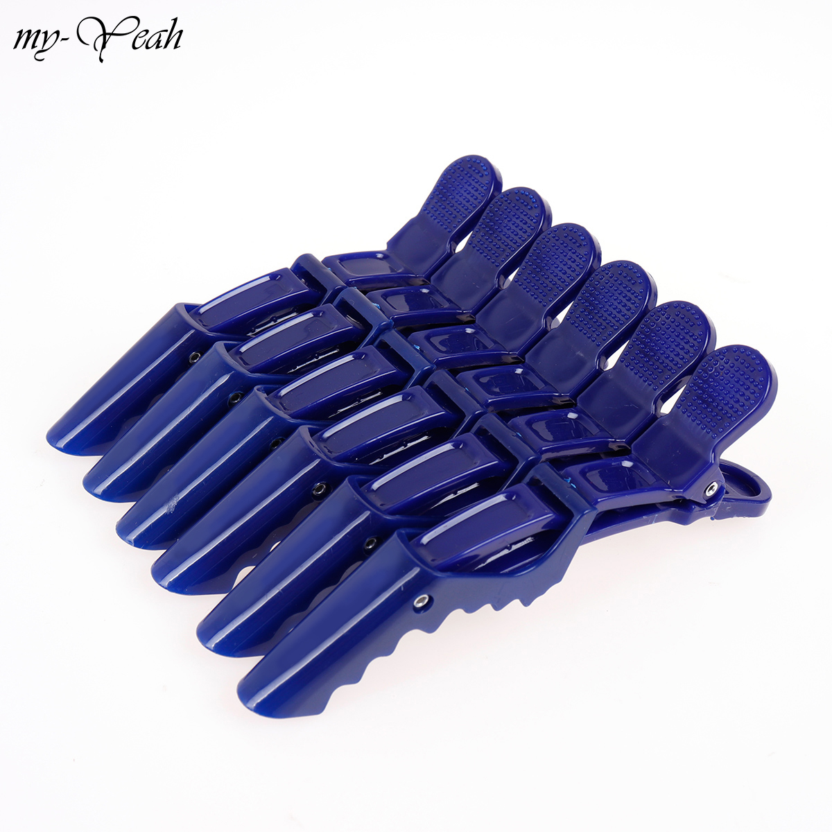 5 Color Hairdressing Clamps Claw Clip Pro Hair Salon Plastic Crocodile Barrette Hold Hair Section Clips Grip Tools DIY Home